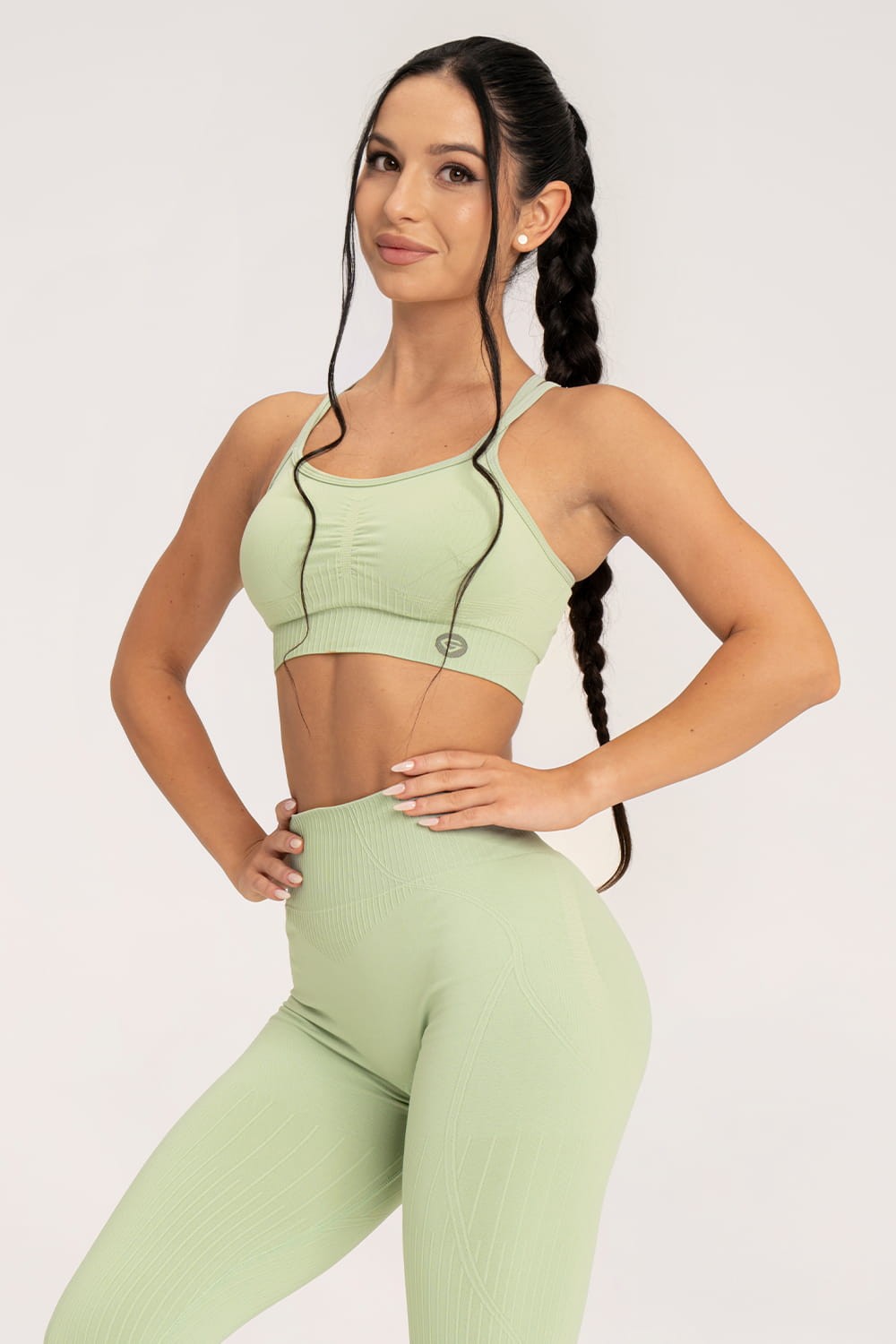 Biustonosz push up 2.0 pistachio