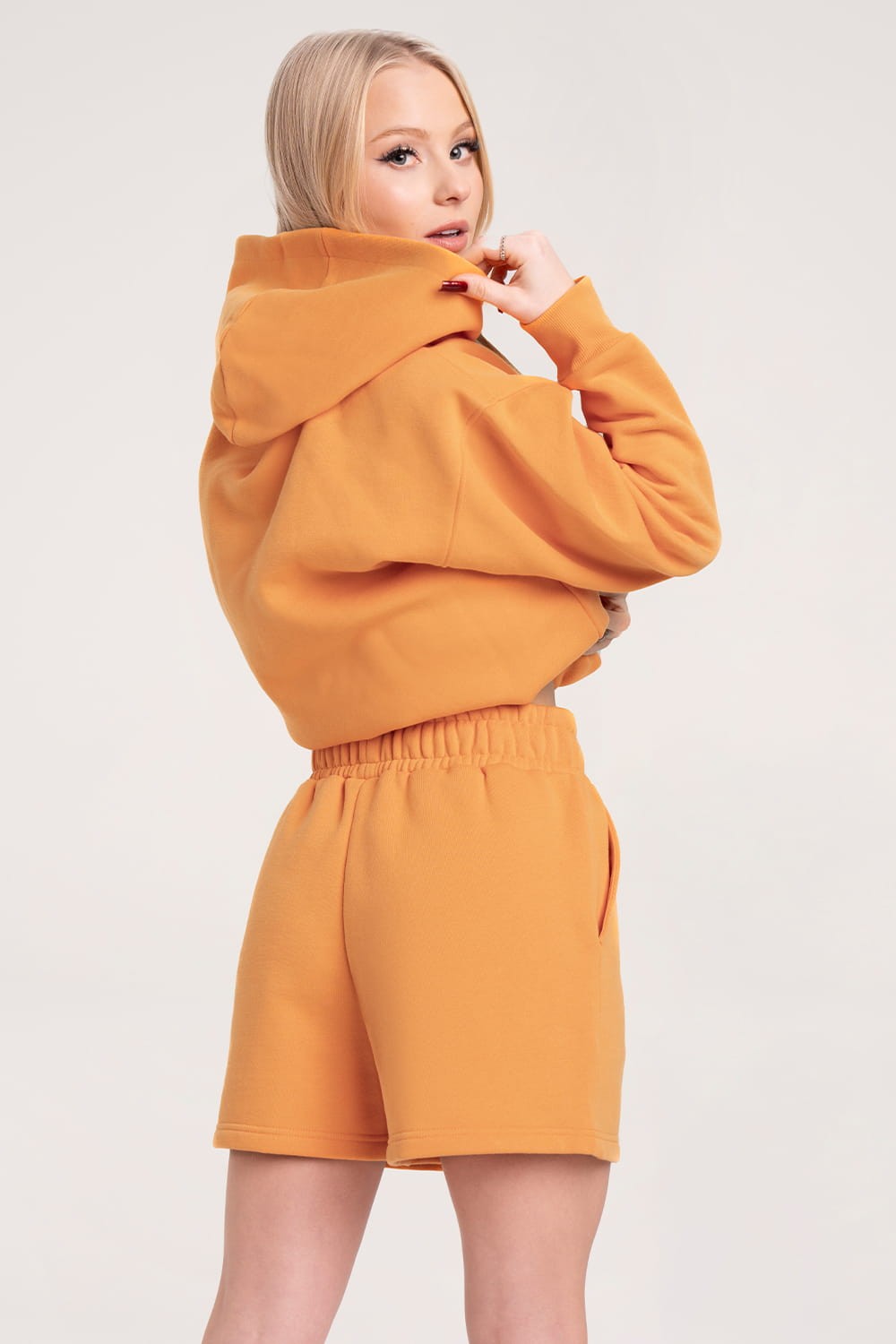 Spodenki dresowe tangerine