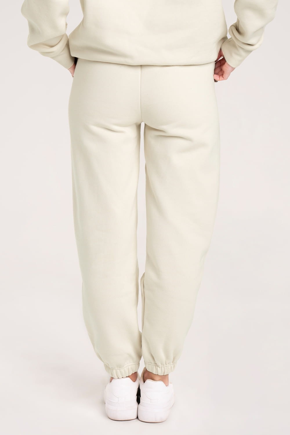 Spodnie dresowe off white