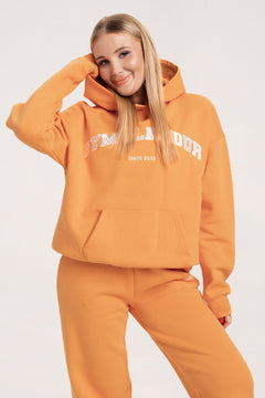 College Hoodie Tangerine