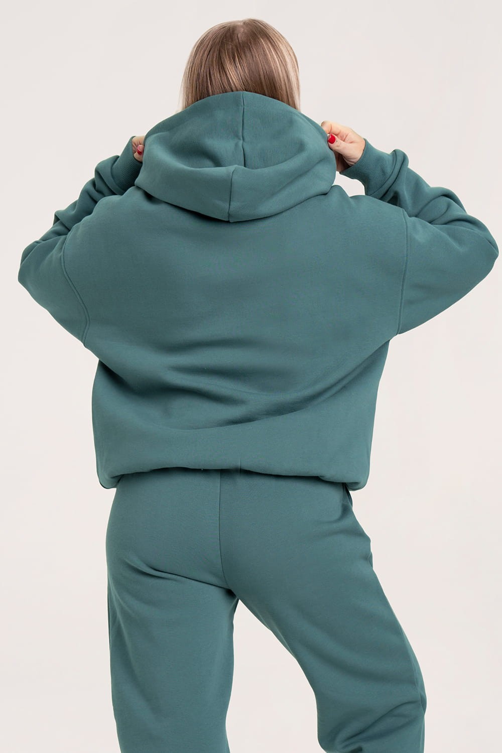 Bluza college ocean glow