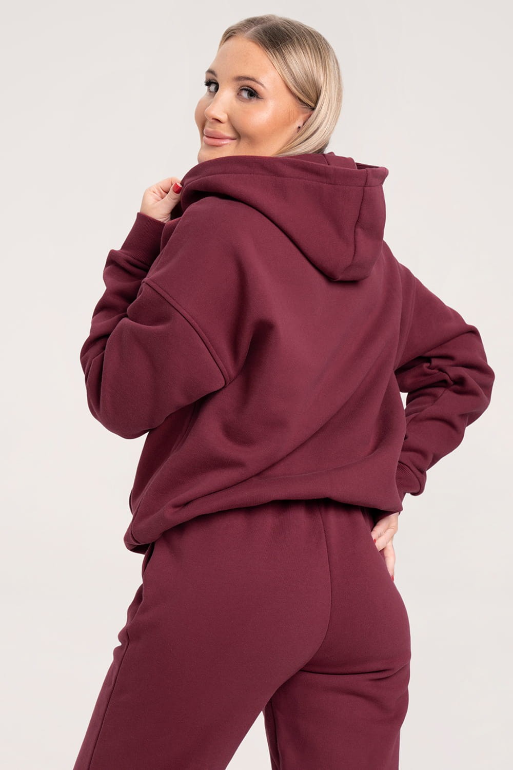 Bluza college ruby