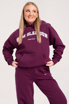 College Hoodie Amaranth
