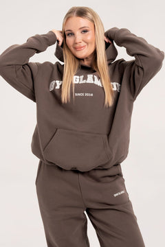 College Hoodie Chocolate