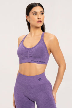 Nahtloser Sport-BH Violet