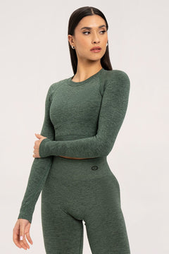 Longsleeve Seamless Green