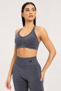 Biustonosz seamless dark grey