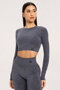 Longsleeve Seamless Dark Grey