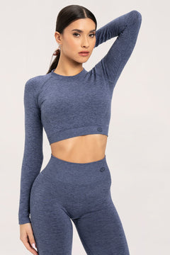 Longsleeve Seamless Dark Blue