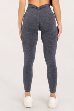 Leggings Seamless Deep Push Up Dark Grey