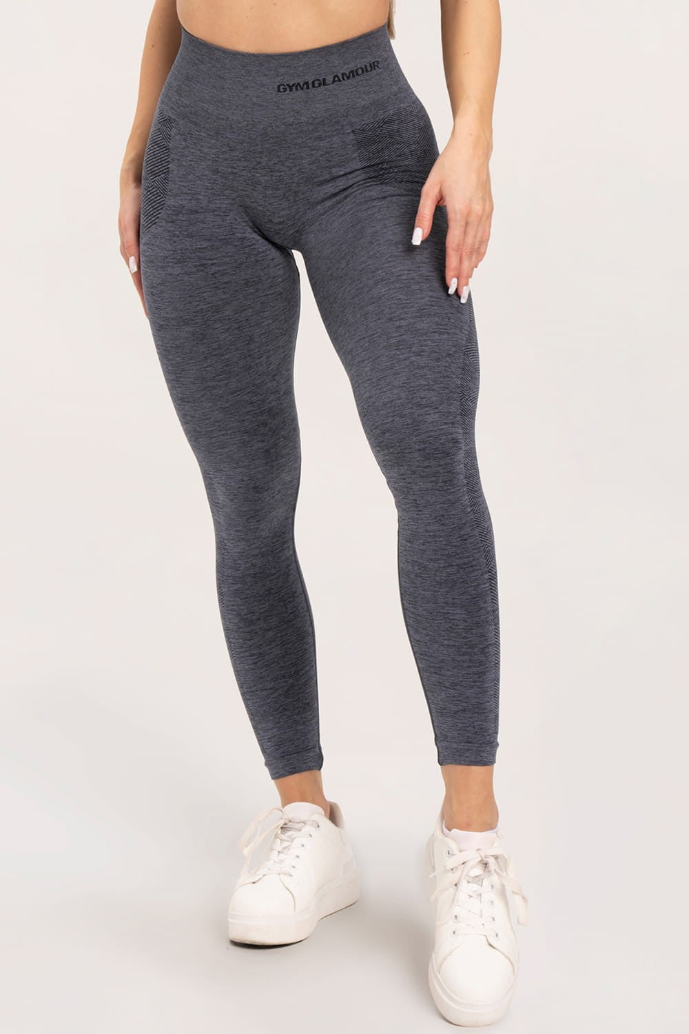 Leginsy seamless dark grey