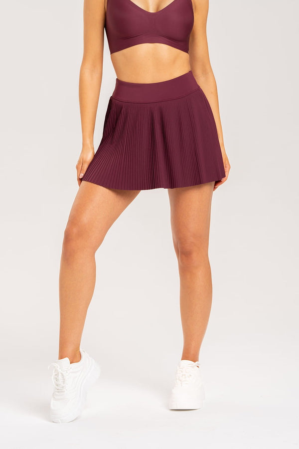 Minirock Court burgundy