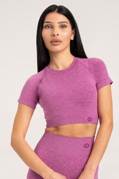 Nahtloser Rashguard Pink