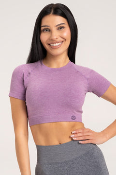 Nahtloser Rashguard Lilac
