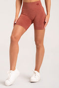Seamless shorts cherry