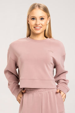 Smooth Lounge-sweatshirt blush