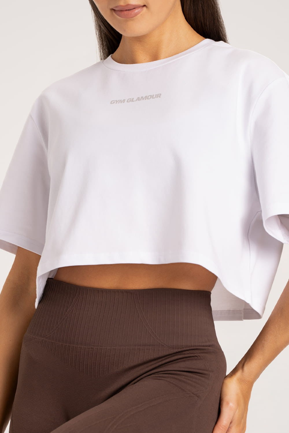 T-shirt boxy white