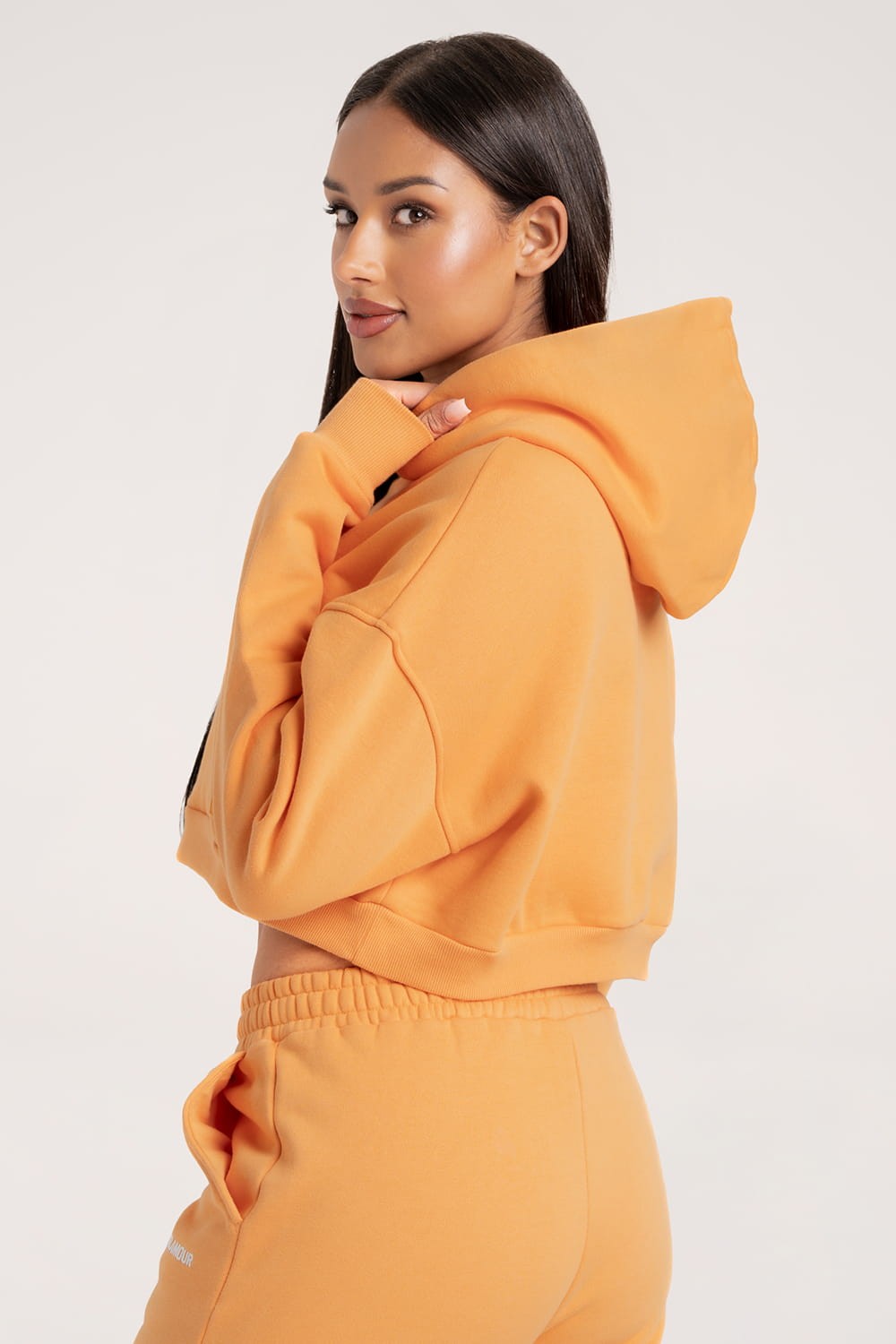 Bluza Crop Tangerine