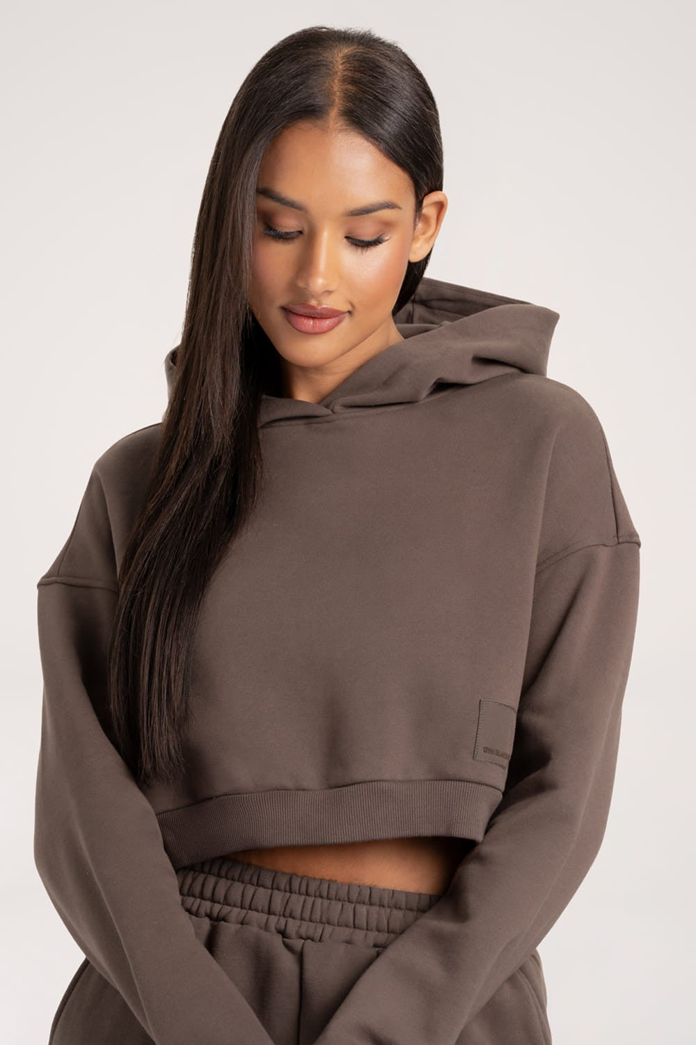 Bluza Crop Chocolate