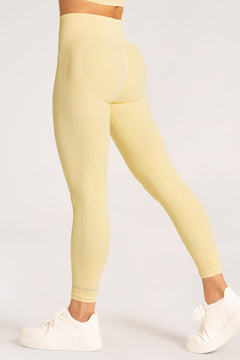 Leggings push up 2.0 butter yellow