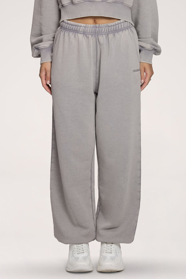 Easy Jogginghose mit Bündchen light grey