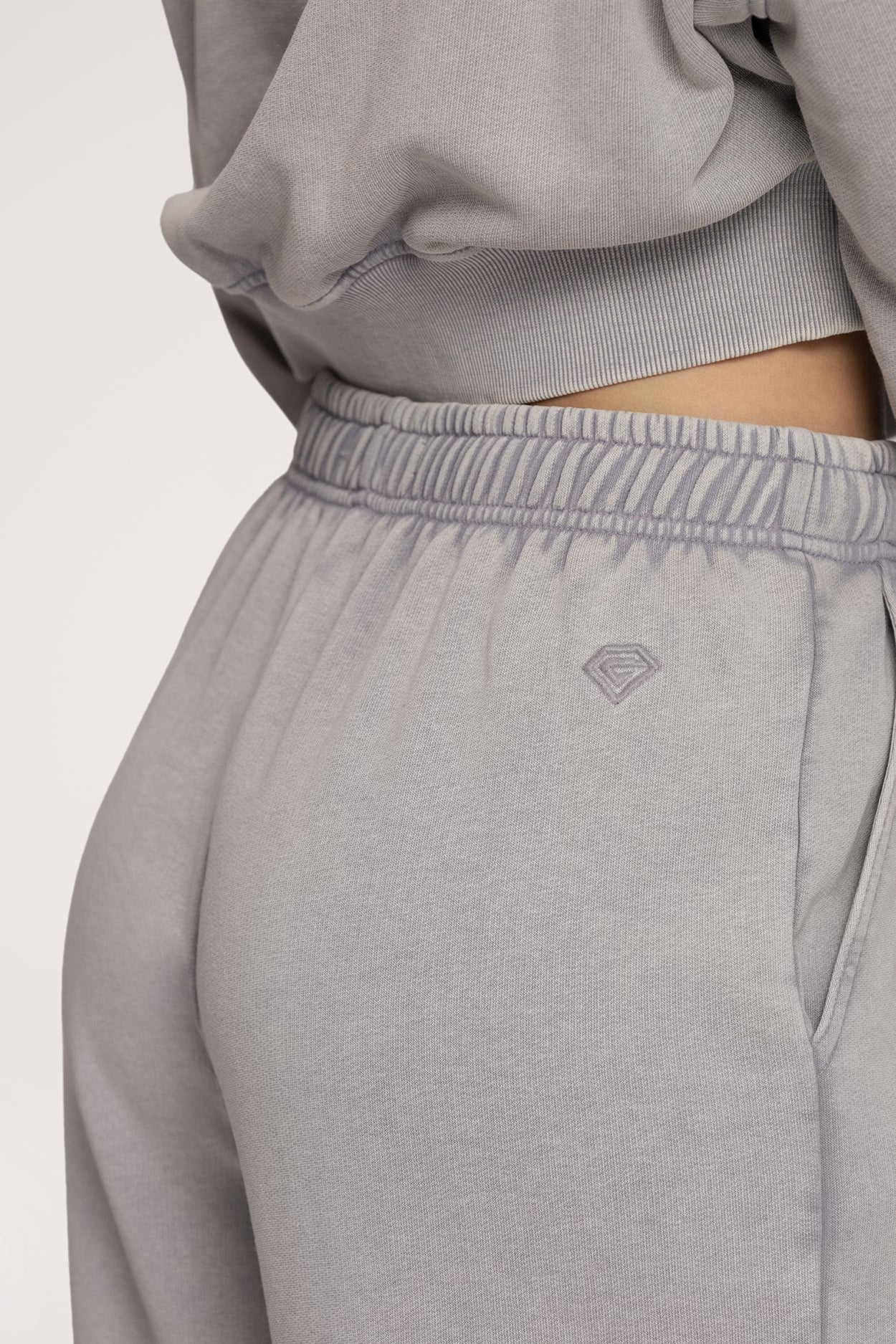 Easy Jogginghose mit geradem Bein light grey