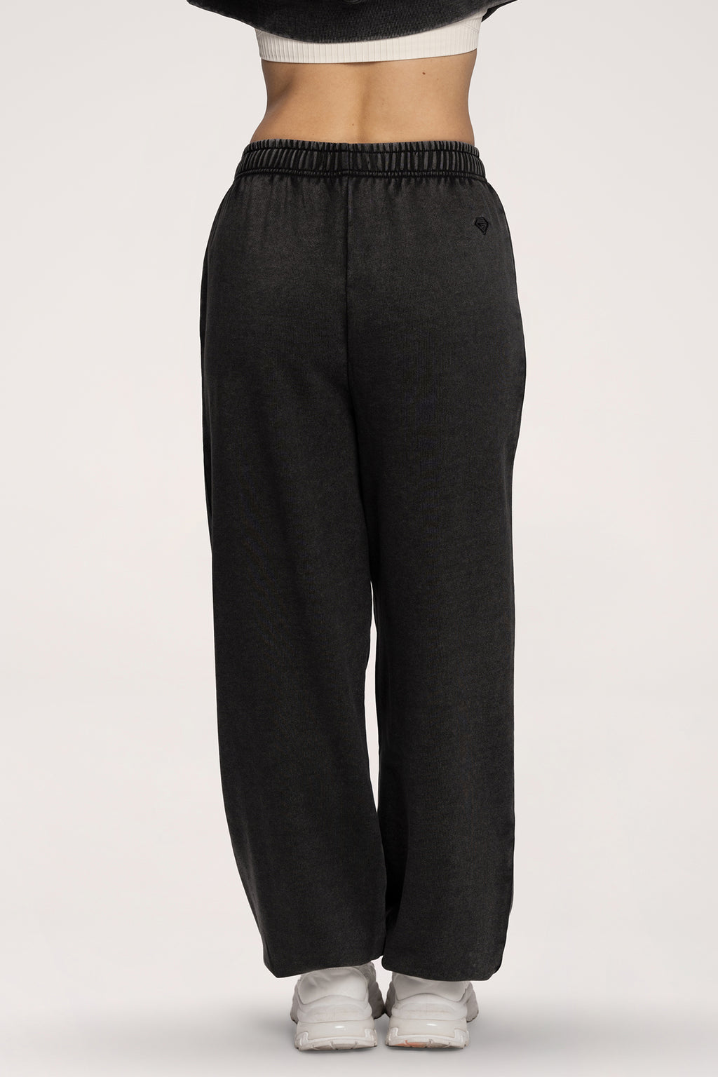 Easy Jogginghose mit Bündchen black