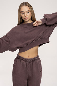 Easy Sweatshirt chocolate