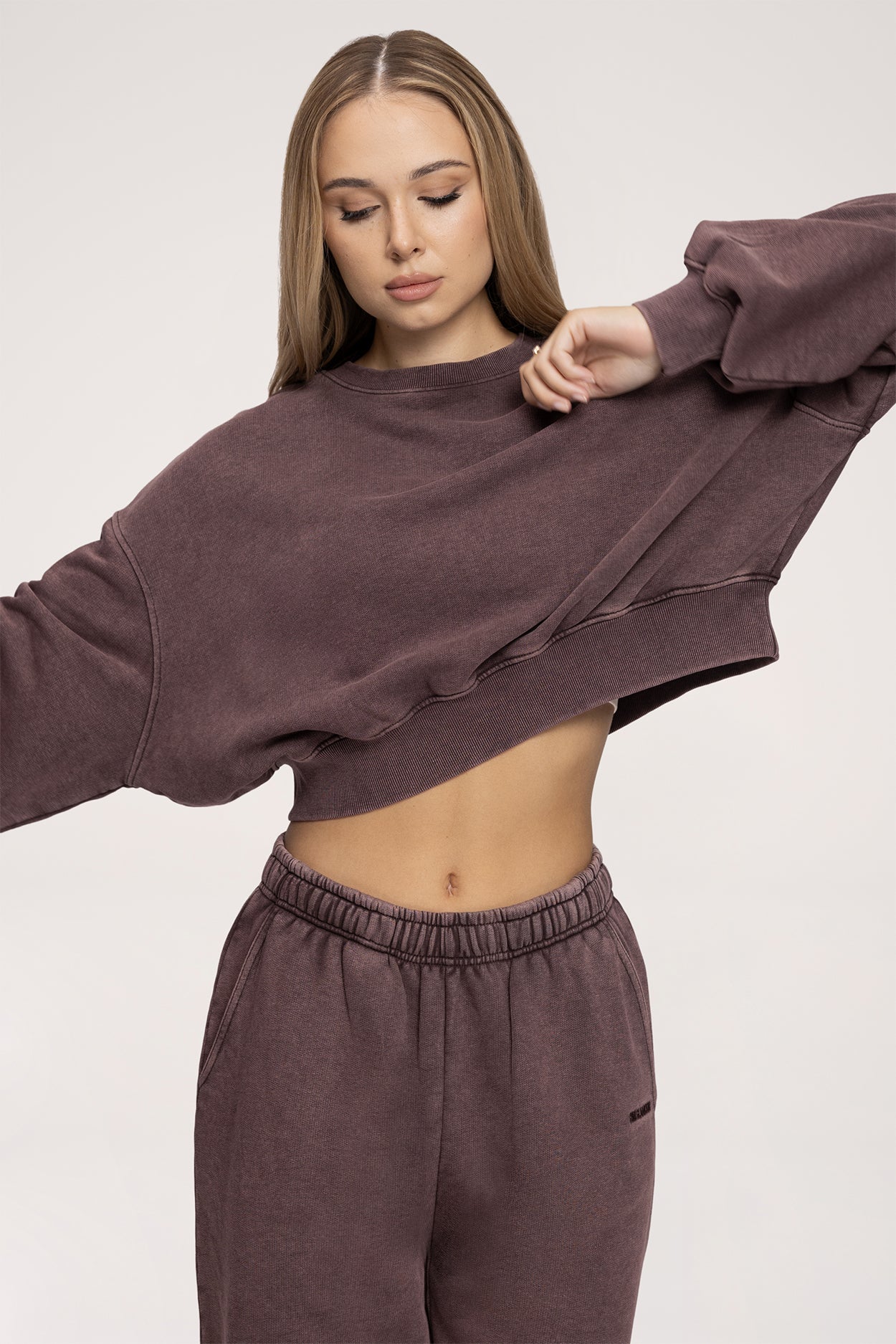 Easy Sweatshirt chocolate