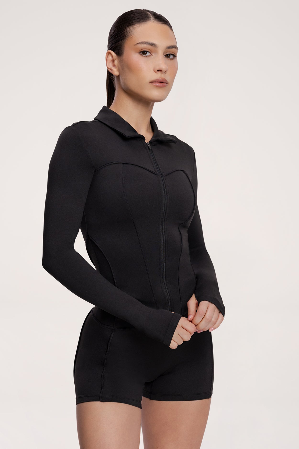 Pilates Era Sportjacke mit Reißverschluss  black