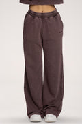 Easy Jogginghose mit geradem Bein chocolate