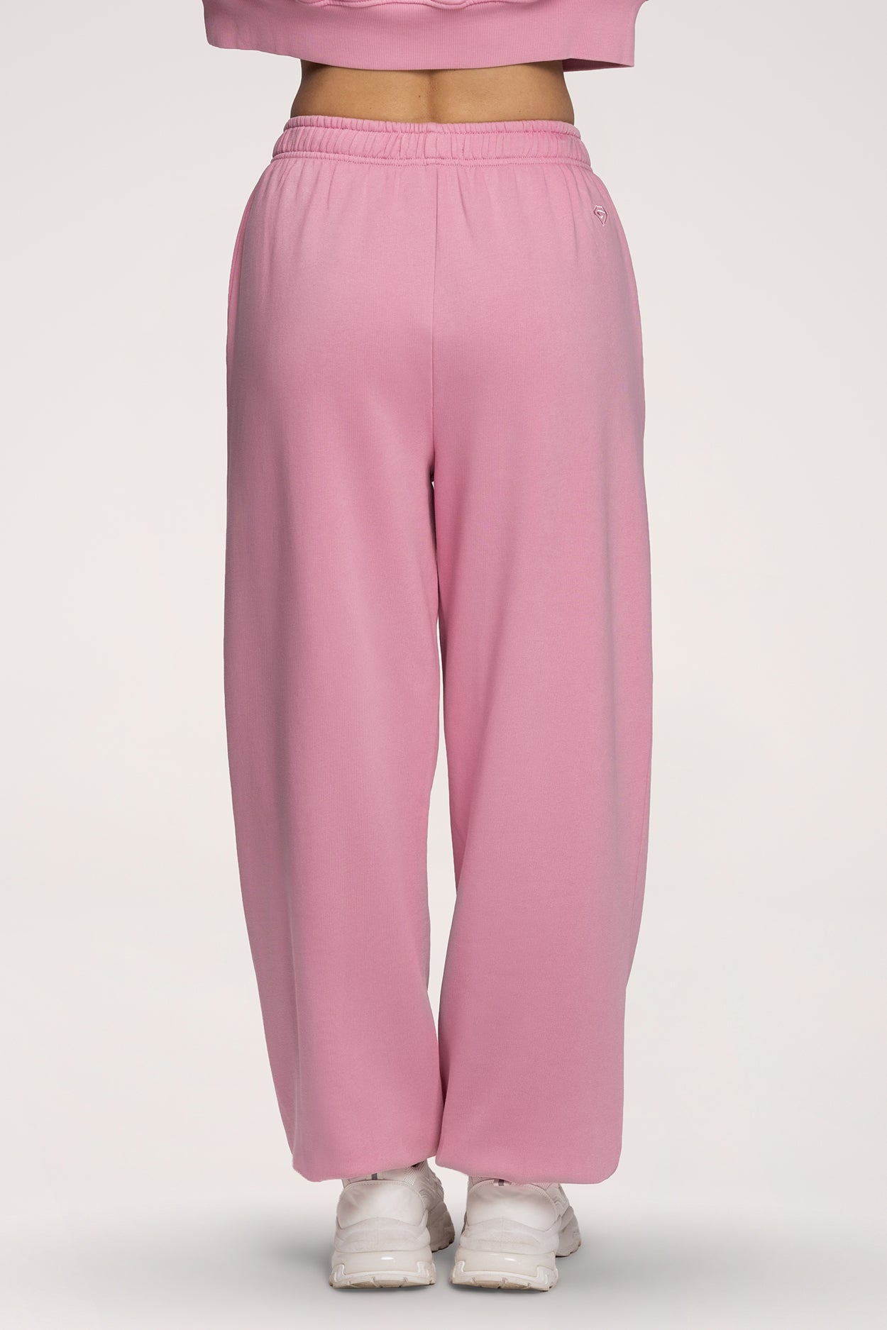Easy Jogginghose mit Bündchen light pink