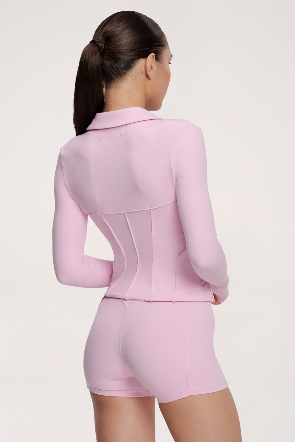 Pilates Era Sportjacke mit Reißverschluss pink