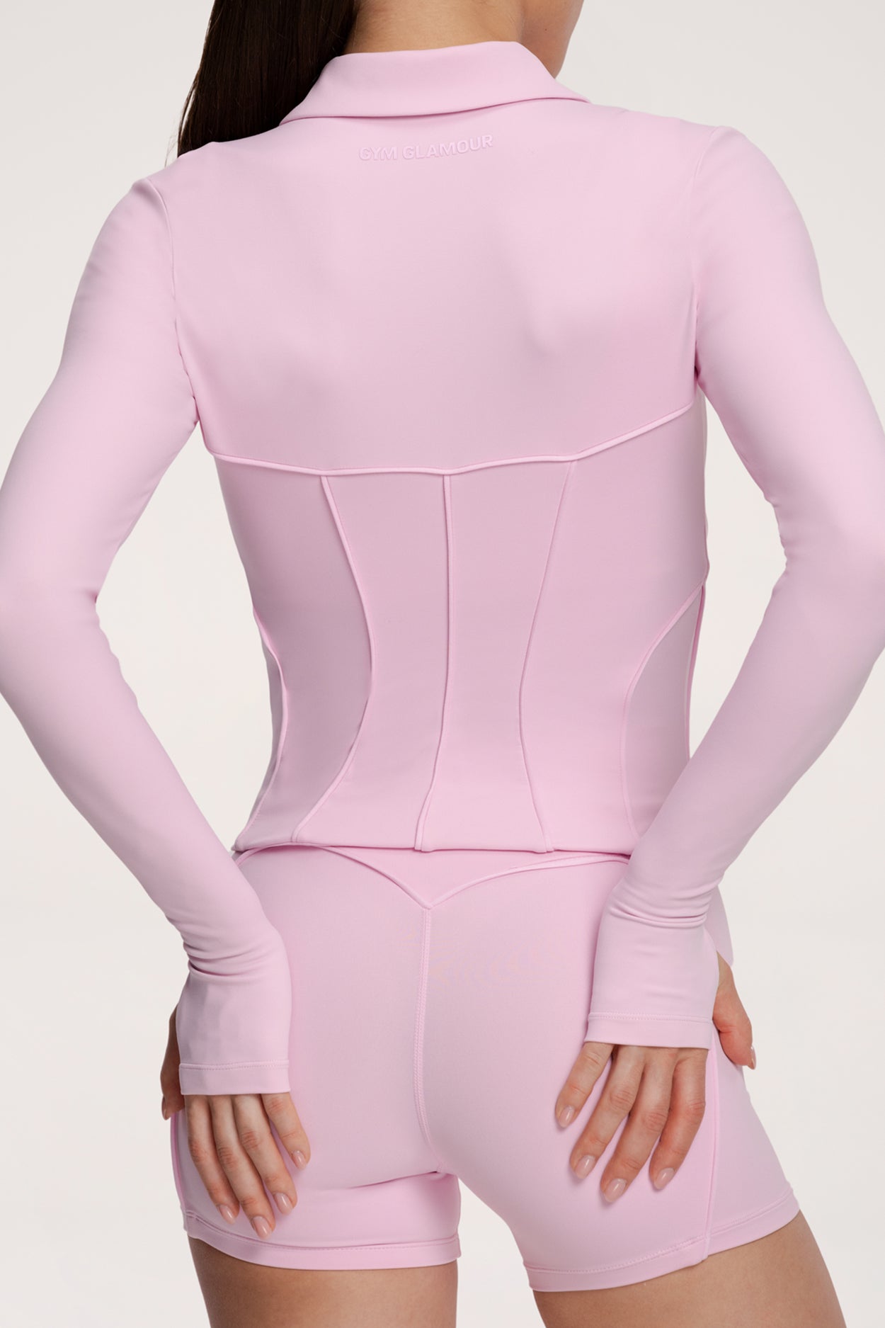 Pilates Era Sportjacke mit Reißverschluss pink