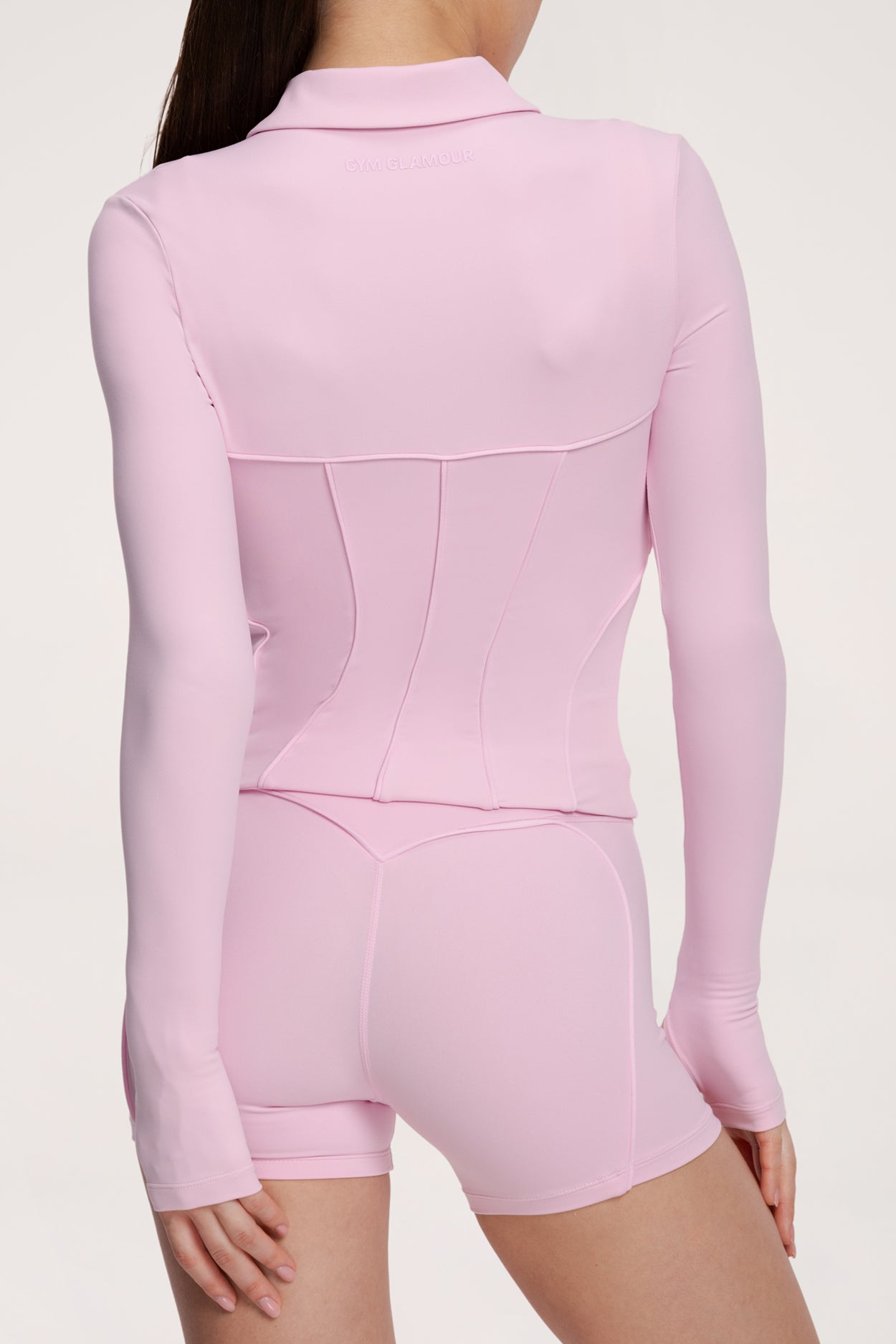 Pilates Era Sportjacke mit Reißverschluss pink