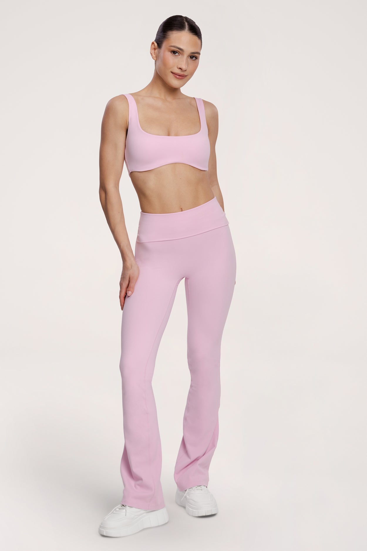 Pilates Era Schlaghose pink