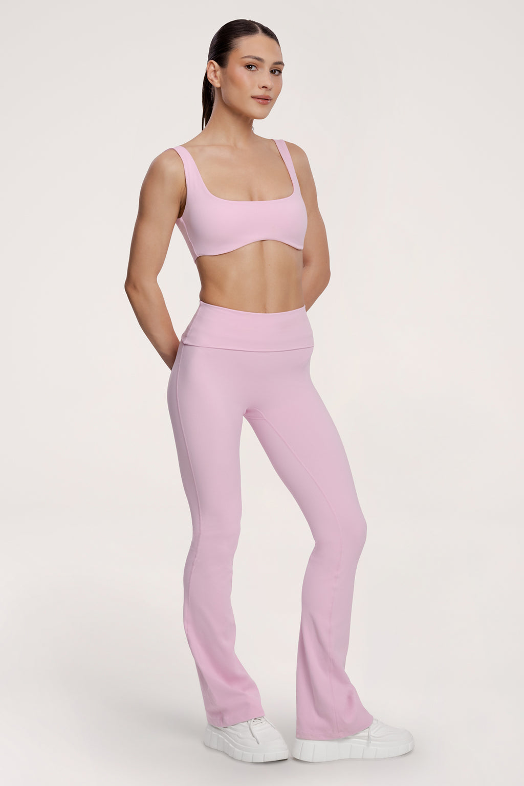 Pilates Era Schlaghose pink
