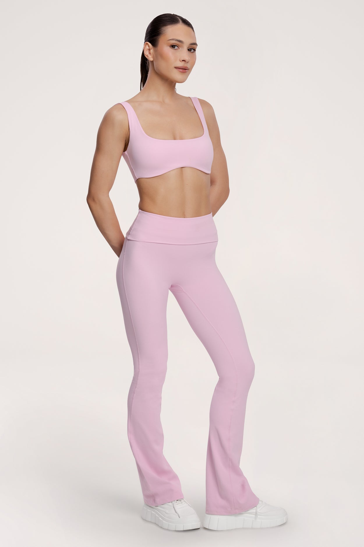 Pilates Era Schlaghose pink