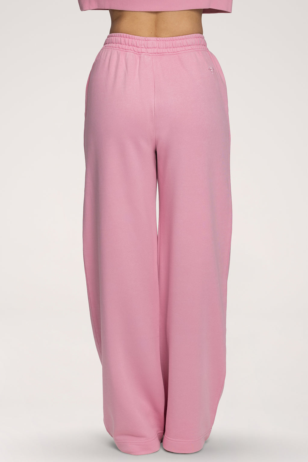 Easy Jogginghose mit geradem Bein light pink