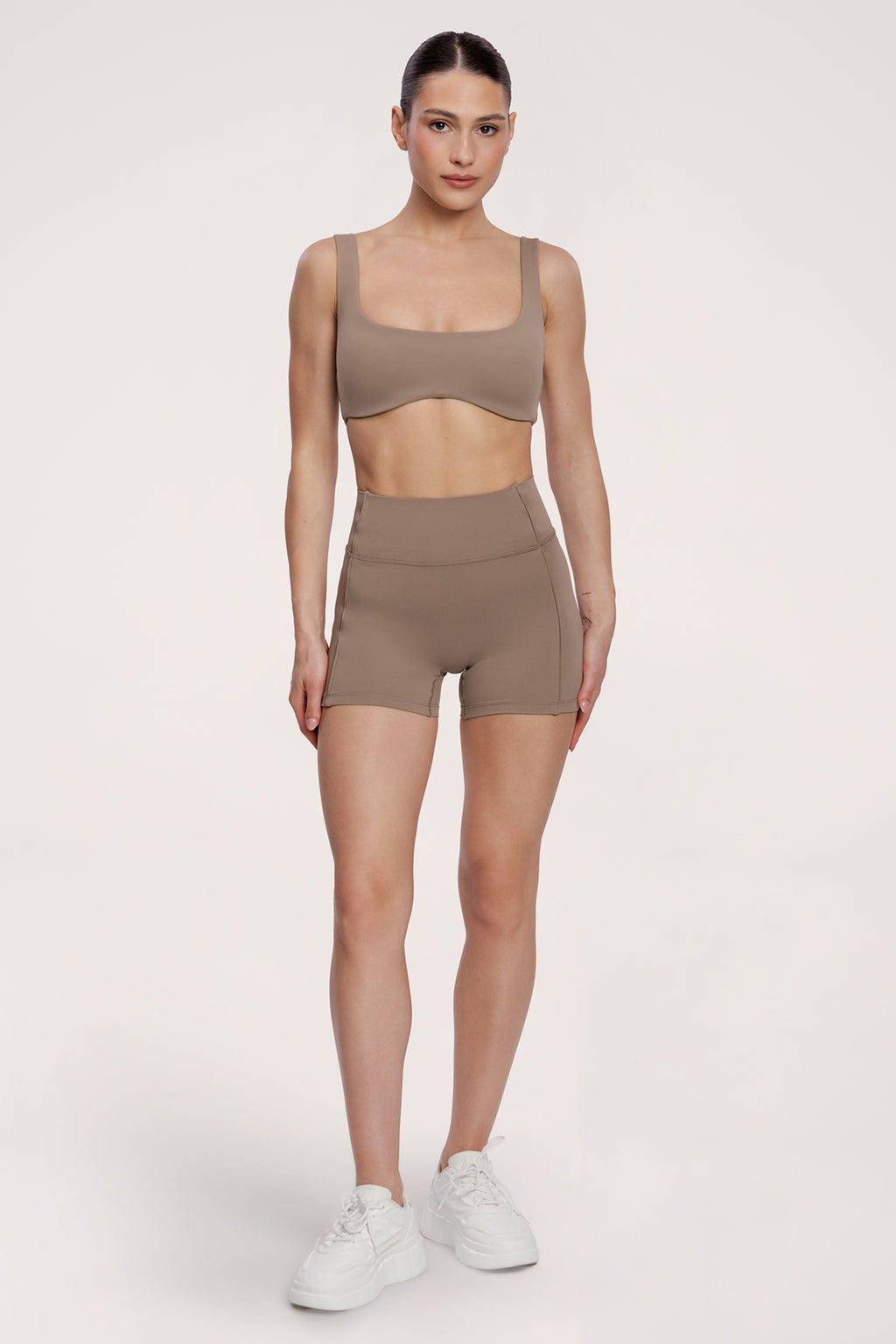 Pilates Era Shorts warm beige