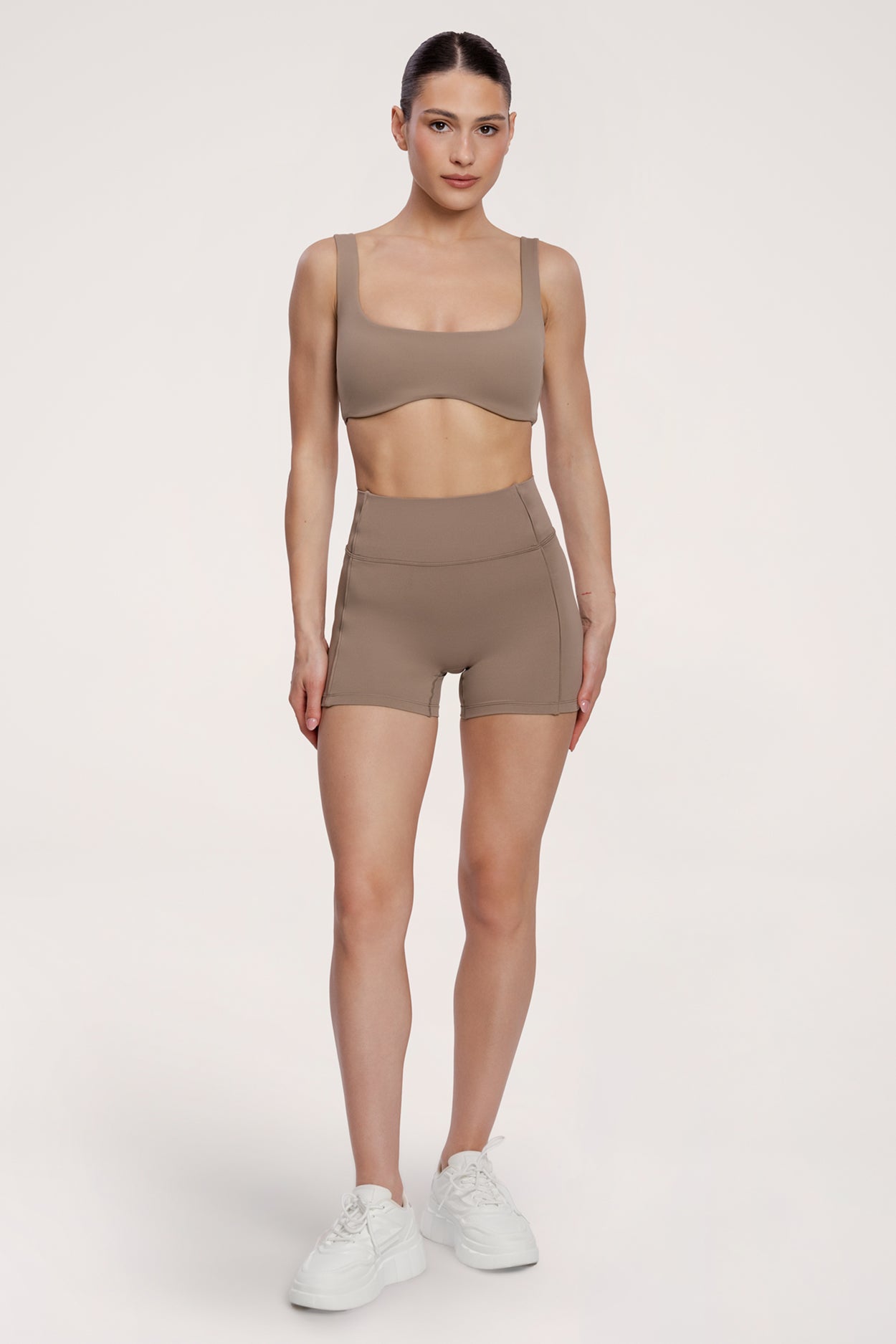 Pilates Era Shorts warm beige