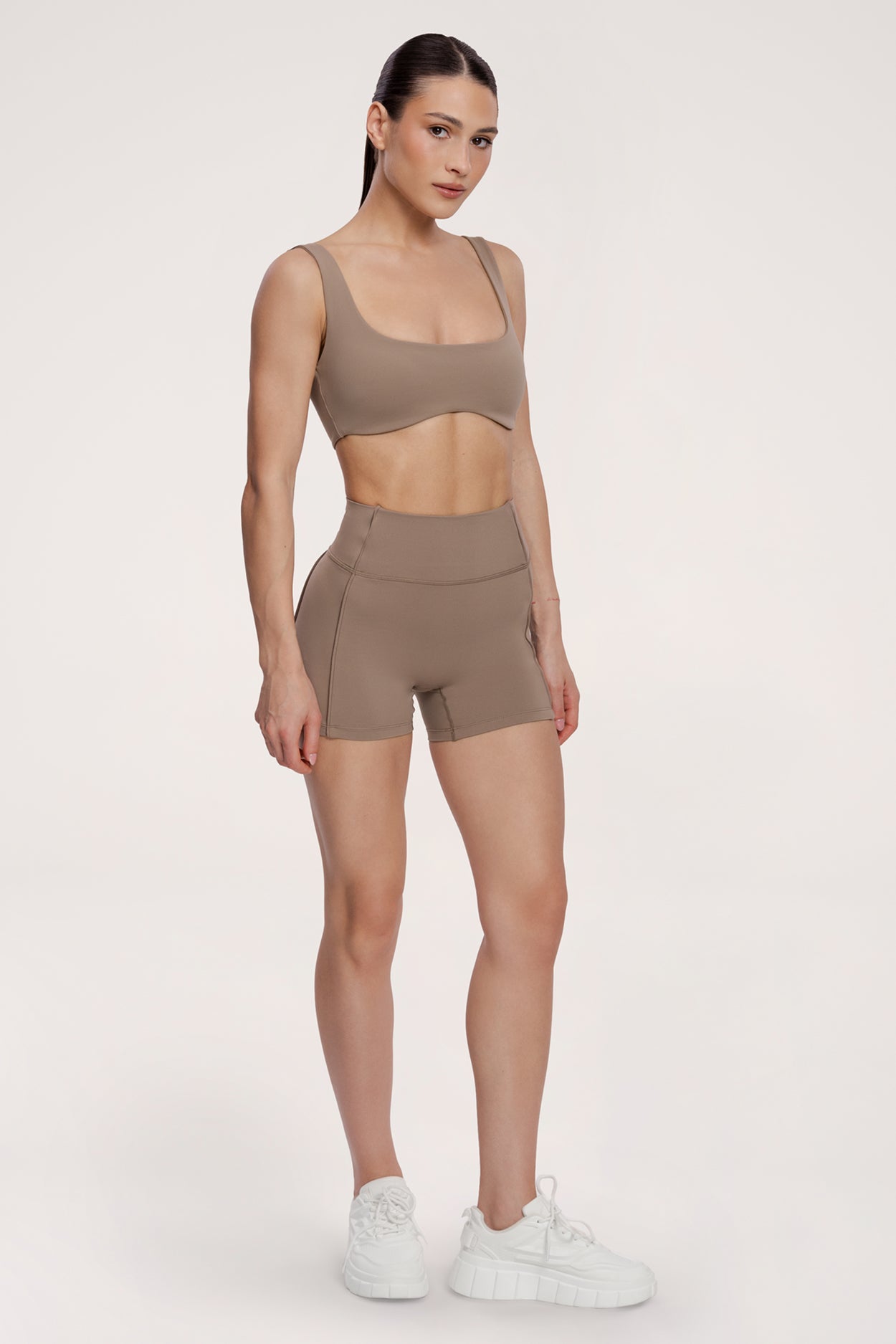 Pilates Era Shorts warm beige
