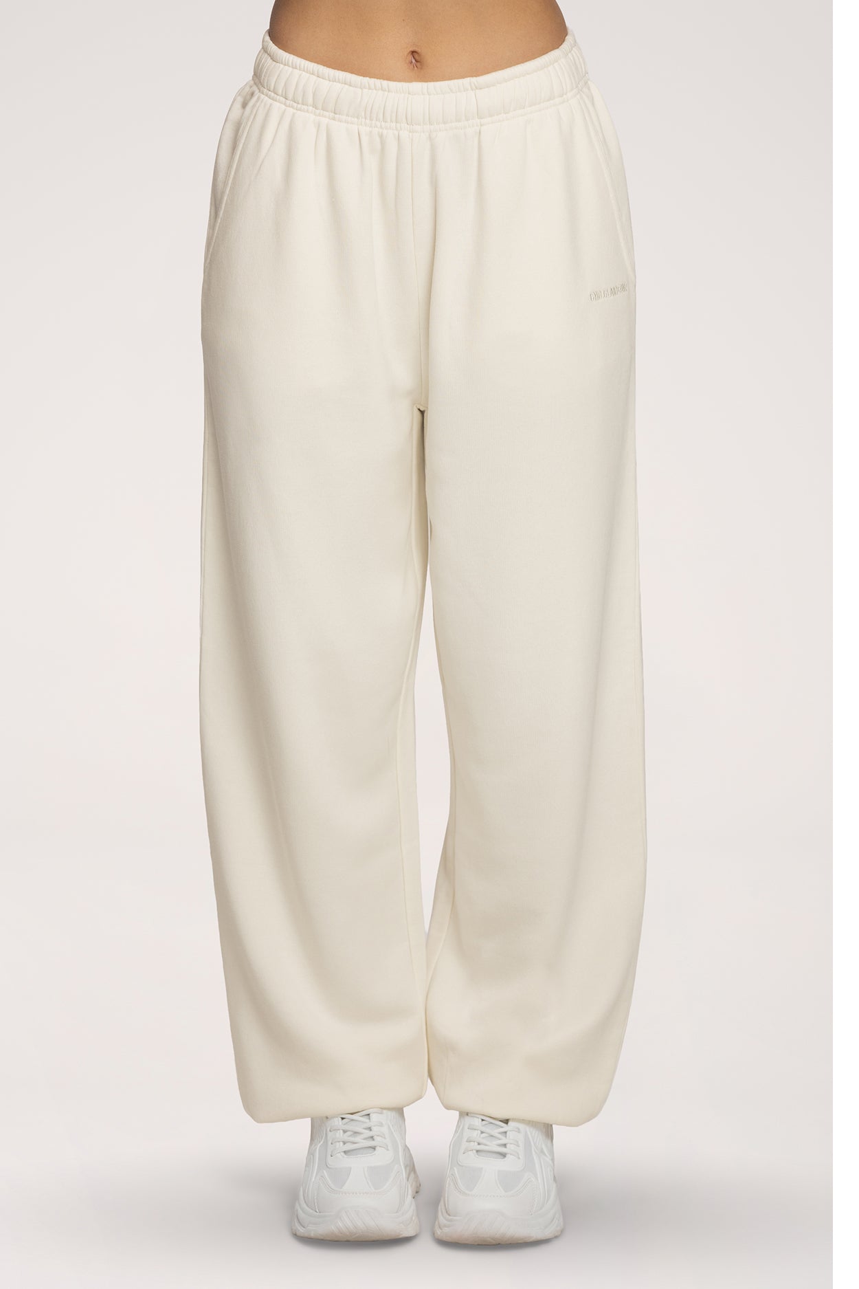 Easy Jogginghose mit Bündchen off white