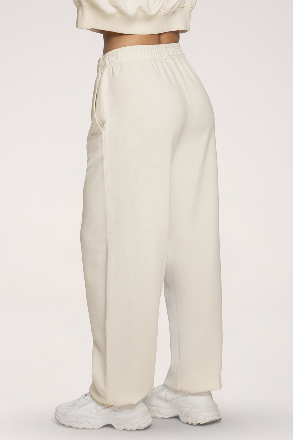 Easy Jogginghose mit Bündchen off white