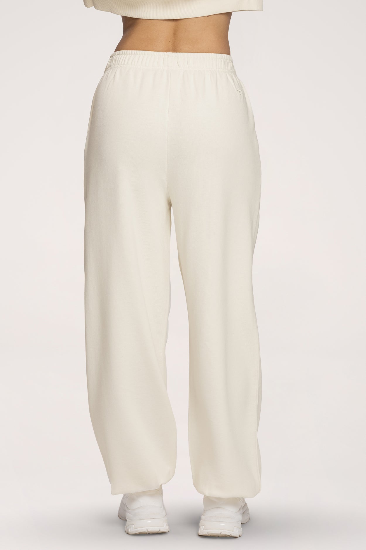 Easy Jogginghose mit Bündchen off white