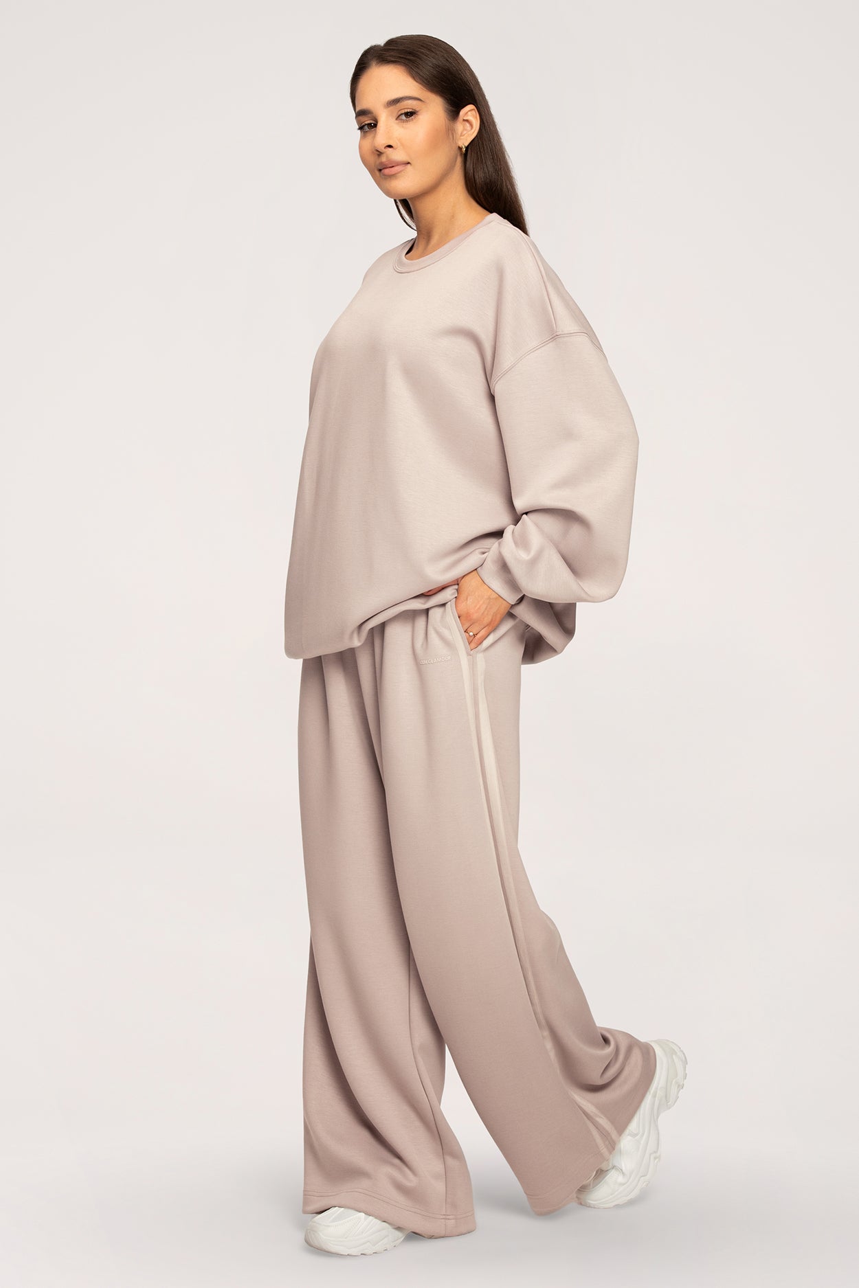 UN1FORM Oversize-Sweatshirt beige