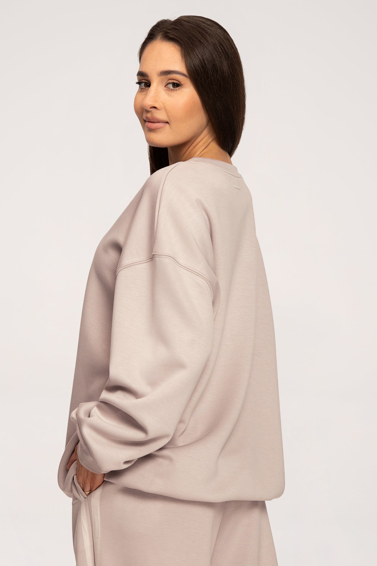 UN1FORM Oversize-Sweatshirt beige