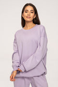 UN1FORM Oversize-Sweatshirt lilac