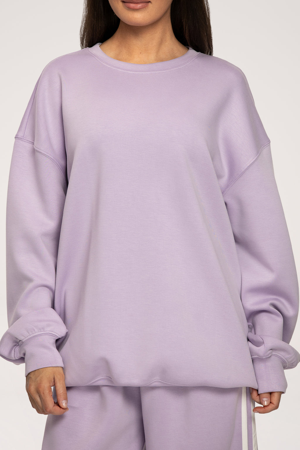 UN1FORM Oversize-Sweatshirt lilac