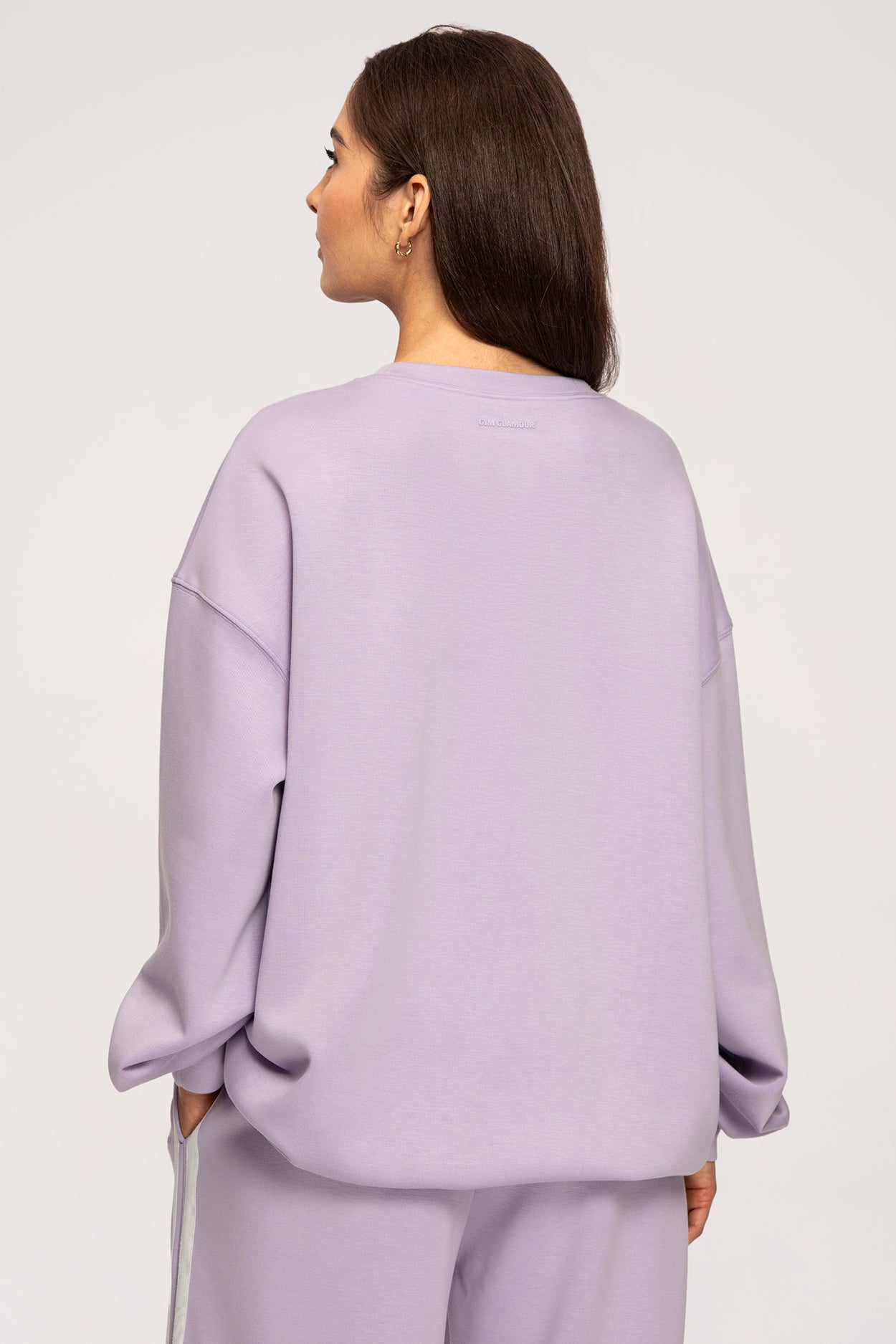 UN1FORM Oversize-Sweatshirt lilac